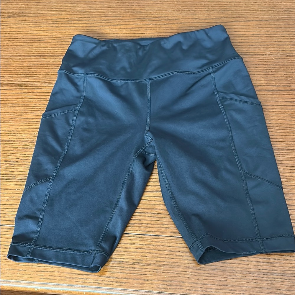 Women's Black Athletic Shorts